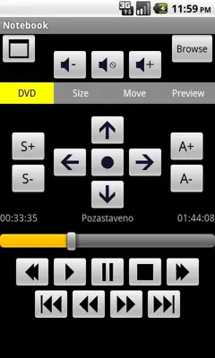 MPC-HC Remote Control android App screenshot 2